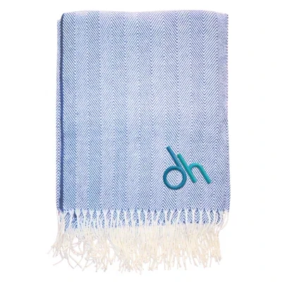 Spread open to display the whole throw