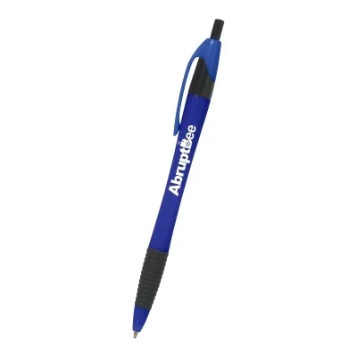 Orange barrel version of the same slim retractable writer