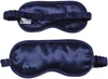 Easy Rest Lavender Satin Sleep Mask in Navy Blue