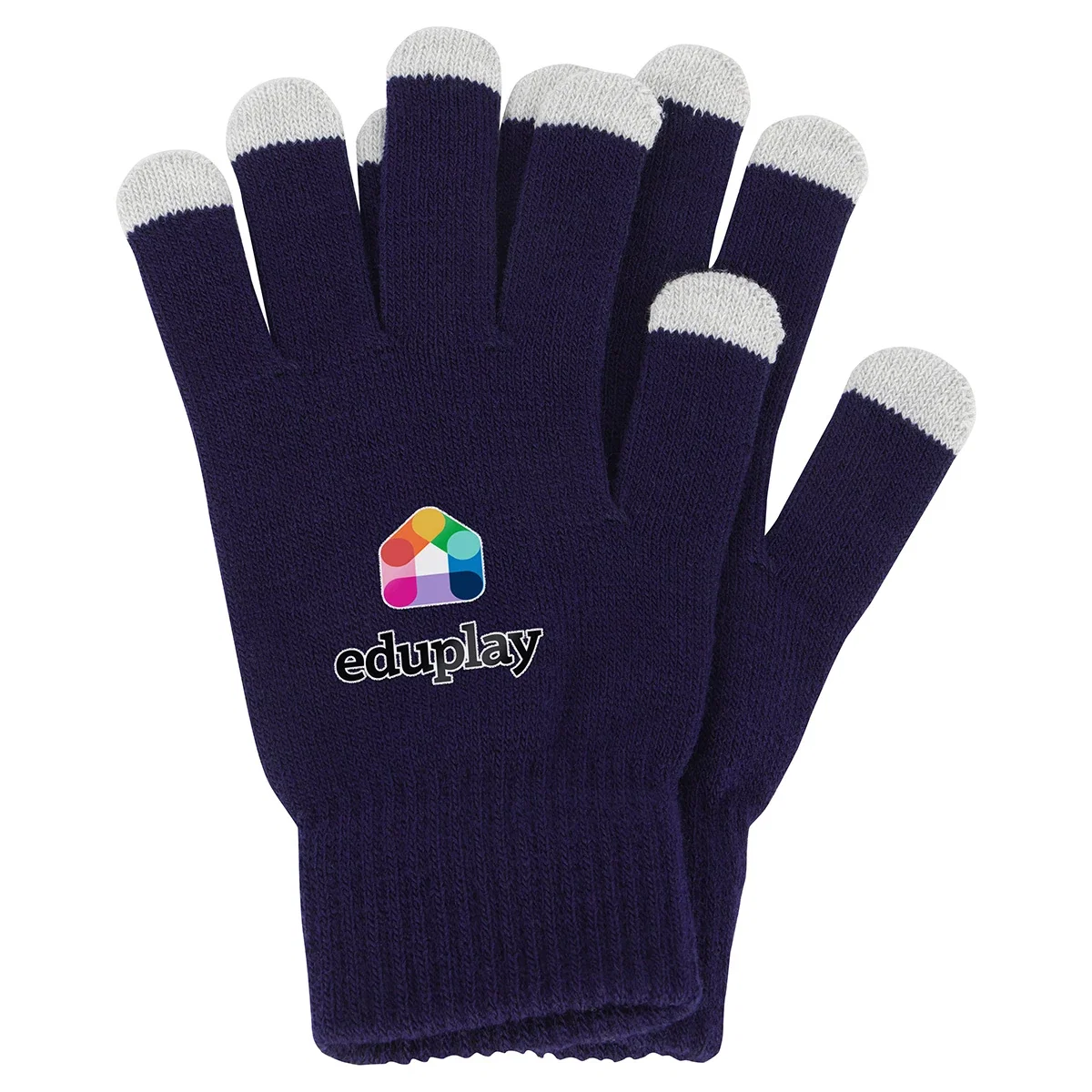 Easy Swipe Touch-Sensitive Glove in use, swiping a smartphone screen with the promotional glove