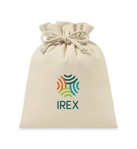 Eco-conscious Canvas Drawstring Gift Bag - Large