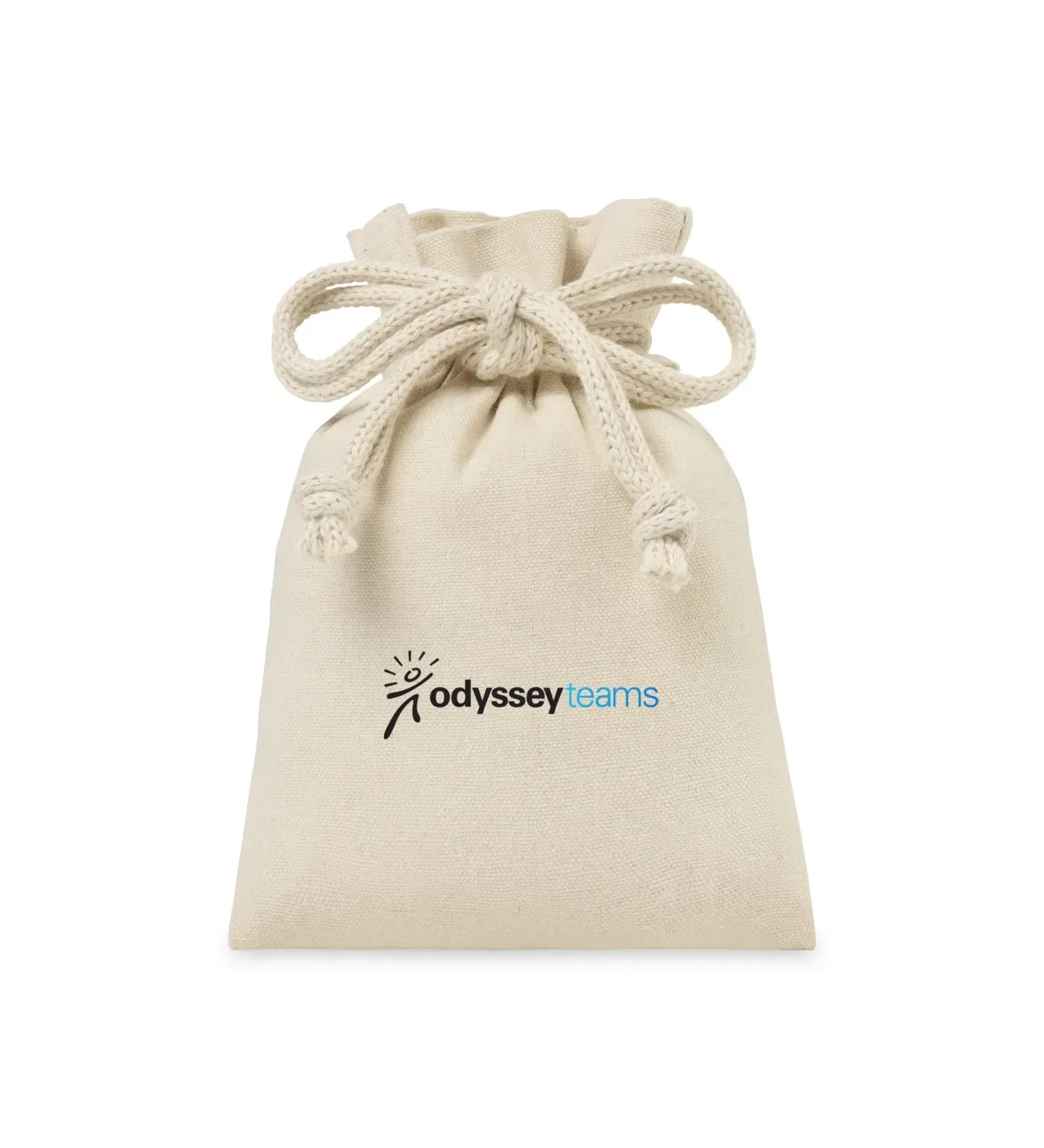 Eco-conscious Canvas Drawstring Gift Bag - Small — view 3