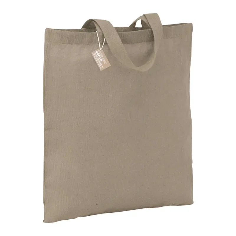 Eco-Friendly 5oz Recycled Cotton Twill Tote Bag — view 11
