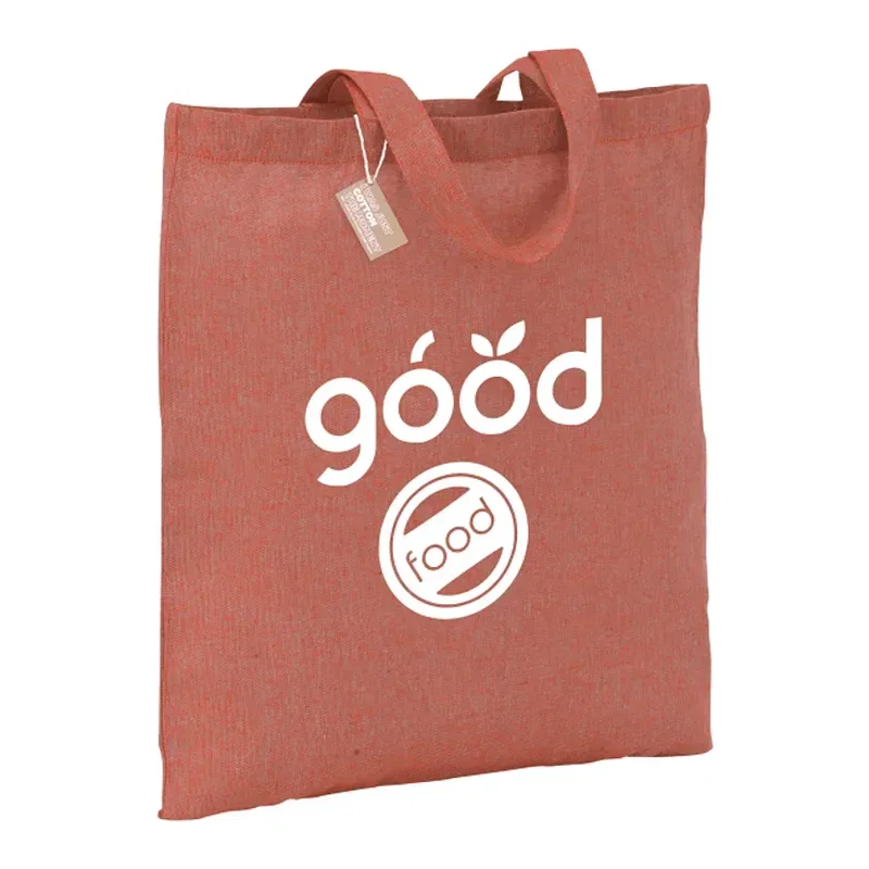 Eco-Friendly 5oz Recycled Cotton Twill Tote Bag — view 16