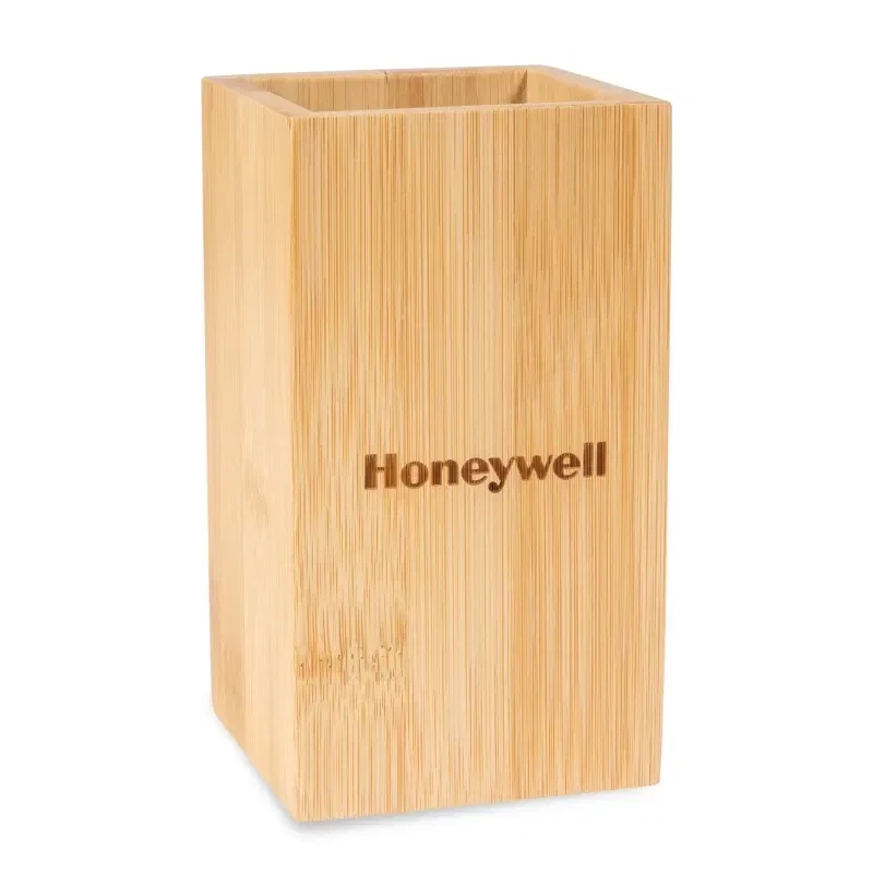 Eco-Friendly Bamboo Kitchen Utensil Holder — view 2