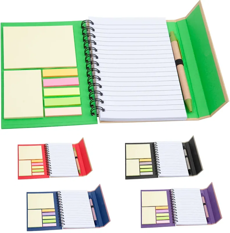 Custom Eco-Tone Notebook with Pen Set (2 Colors)