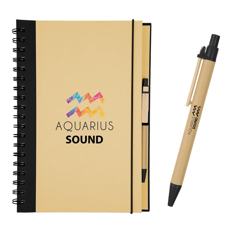 Product photo of the spiral notebook from a second angle
