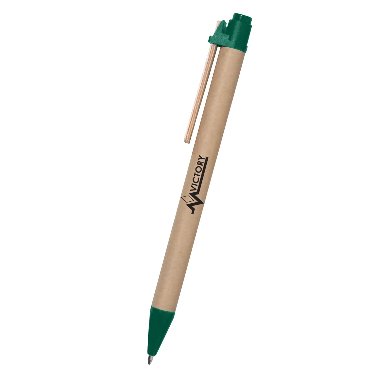 Trim ring separates the barrel from the writing end