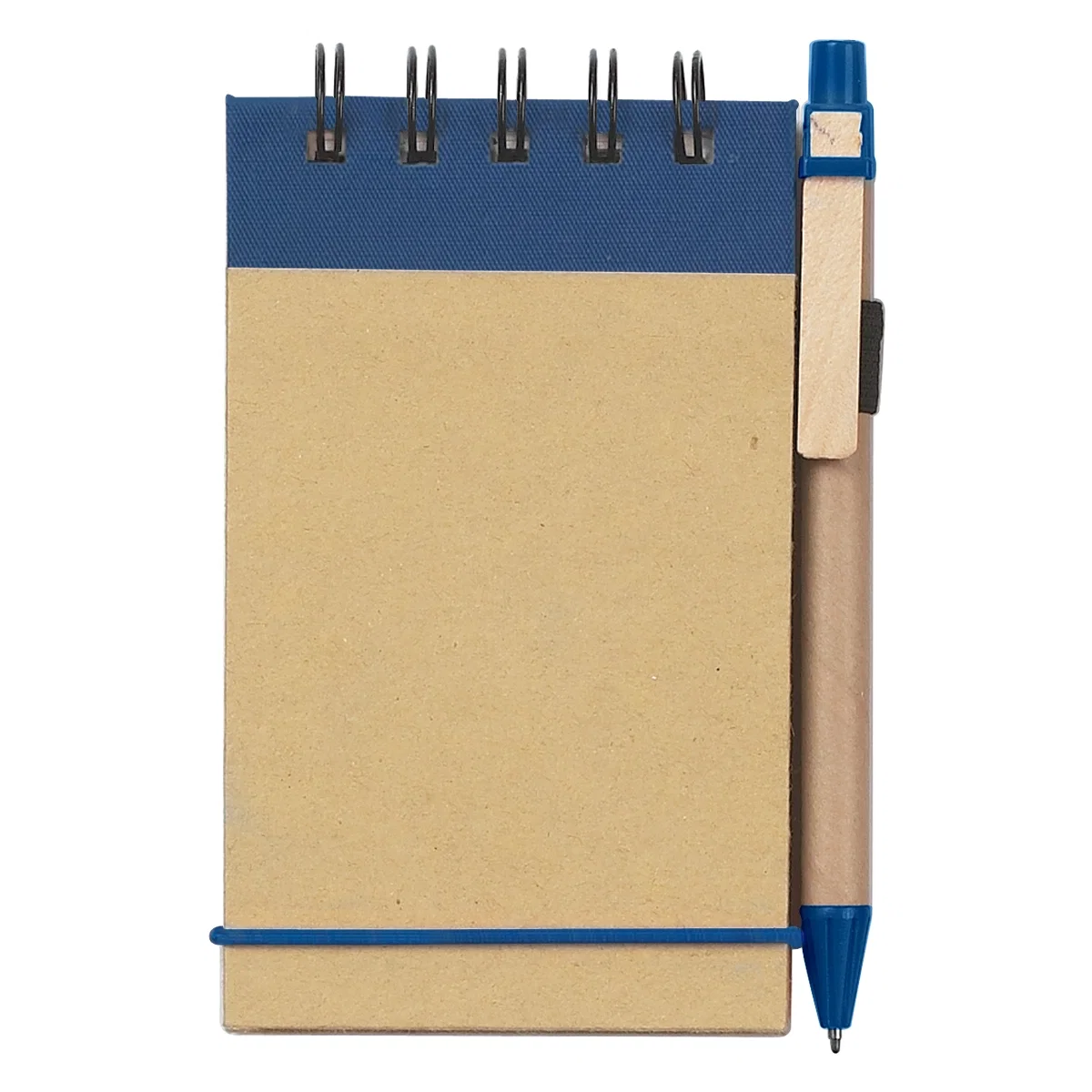Pad opened to a blank writing page