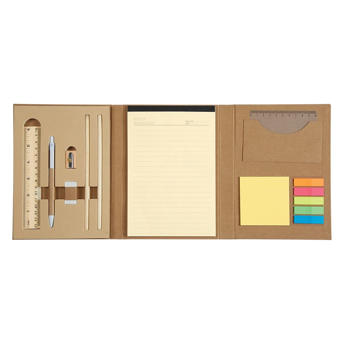 Eco-Inspired Tri-Fold Stationery Set — view 6