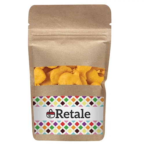 Eco Kraft Resealable Window Pouches — view 3
