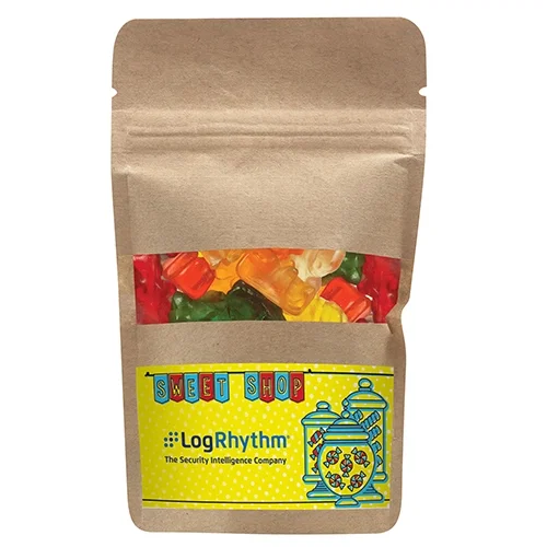 Eco Kraft Resealable Window Pouches — view 4