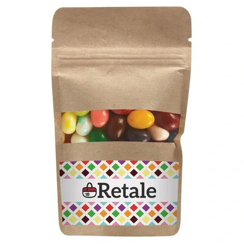 Eco Kraft Resealable Window Pouches — view 6