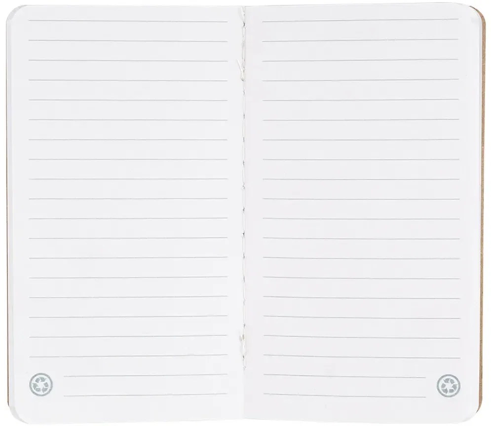 Eco-Recycled Budget Mini Notebook — view 2