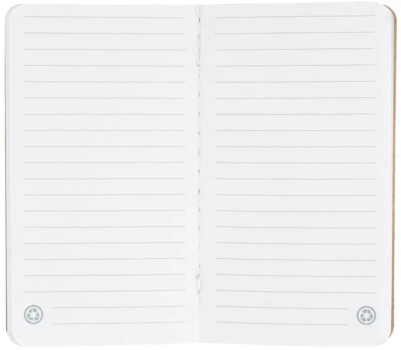 Eco-Recycled Budget Mini Notebook — view 2