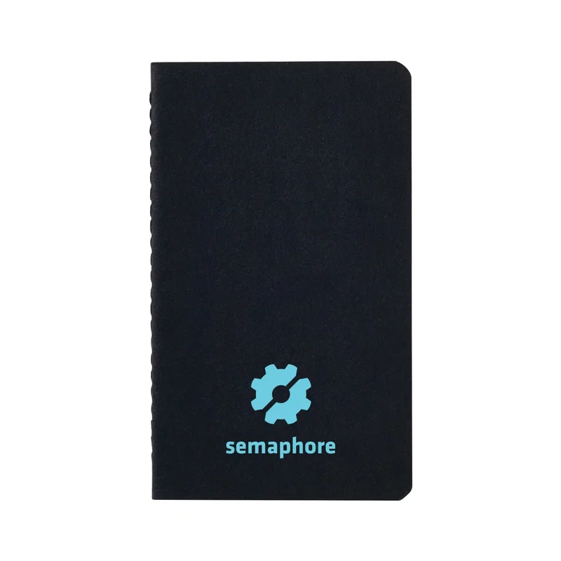 Eco-Recycled Budget Mini Notebook — view 3
