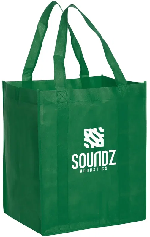 Branded Reusable Grocery Tote Bag (1-Color Imprint) — view 7