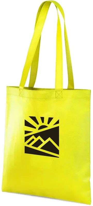 Custom Eco-Tote Reusable Tote Bags with Logo (Non-Woven, 80 GSM) — view 7