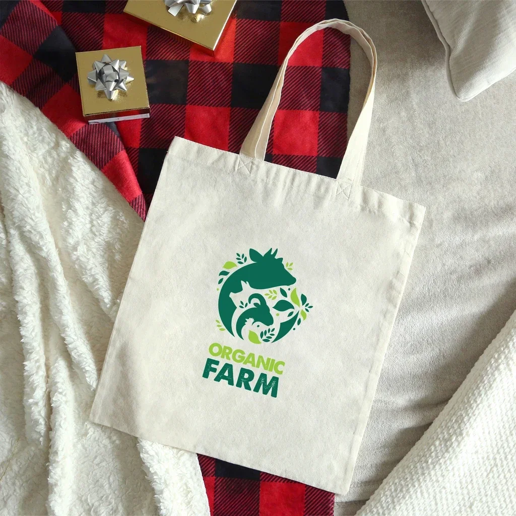 Econo 4.5 Oz Cotton Tote Bag: Natural