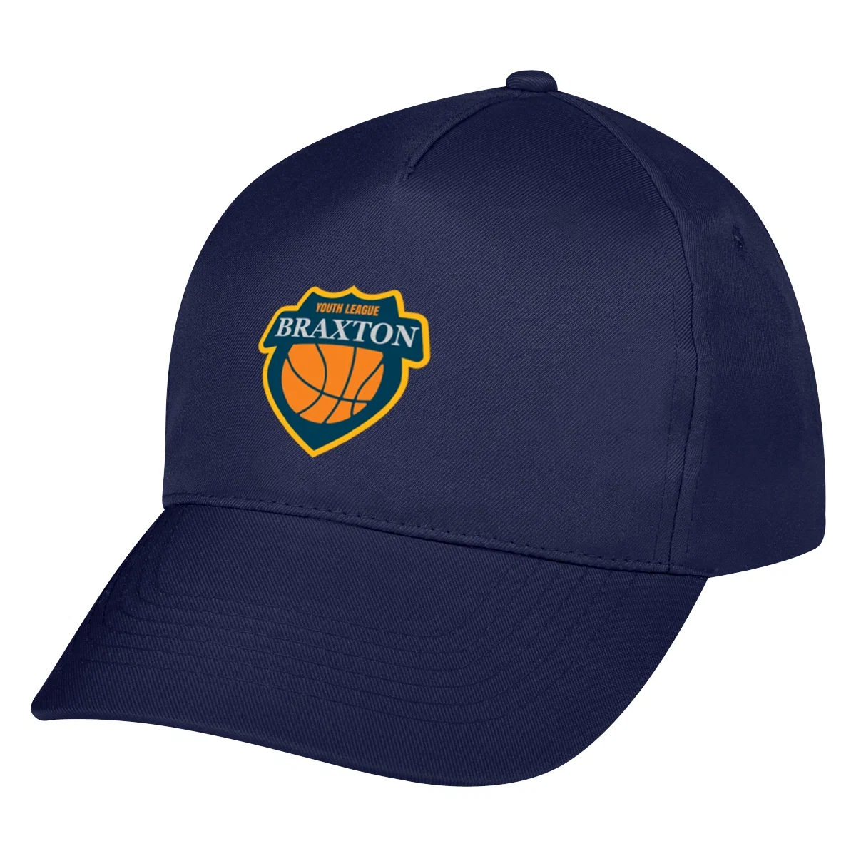 Side view of the hat against a plain background