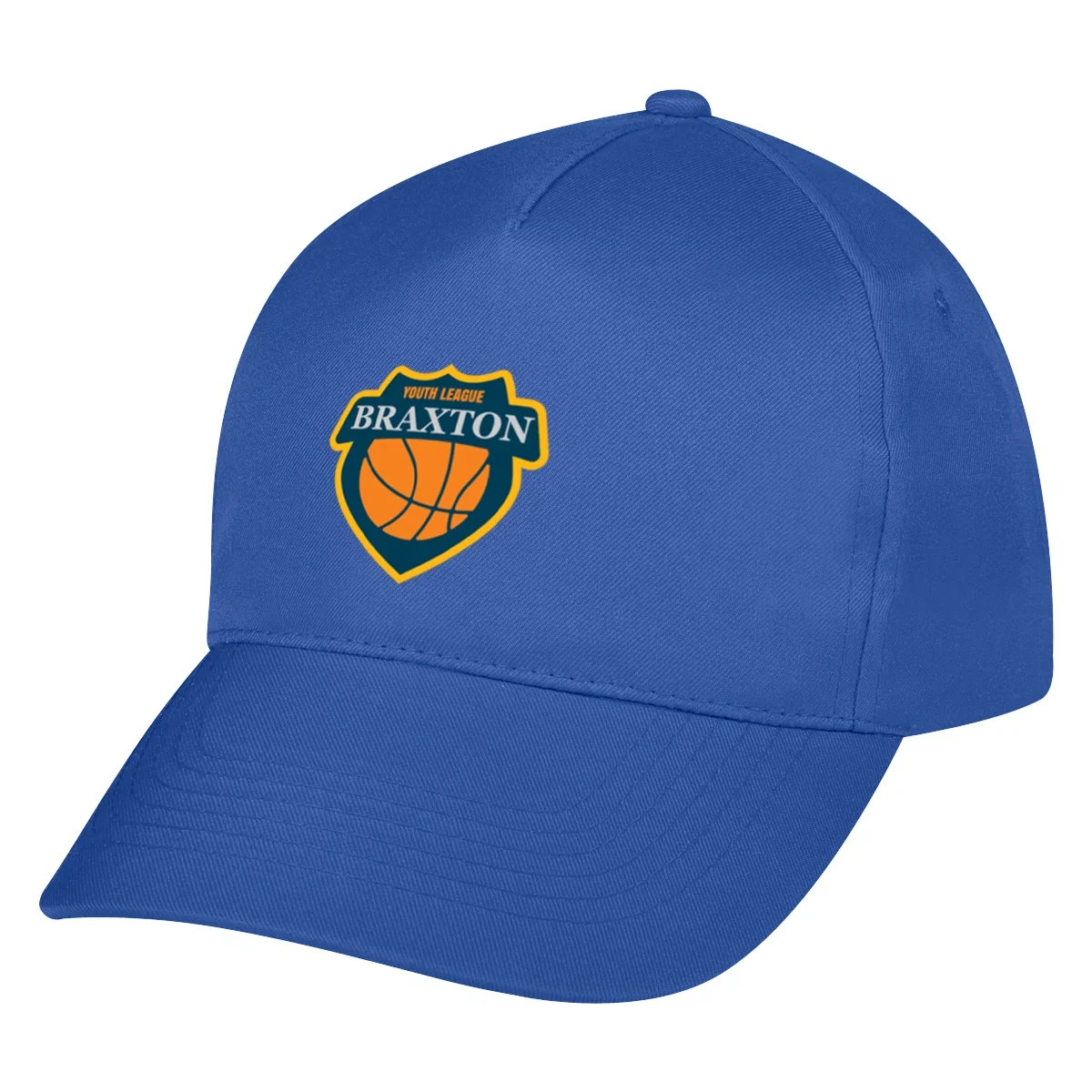 Rear closure of the cap shown from behind