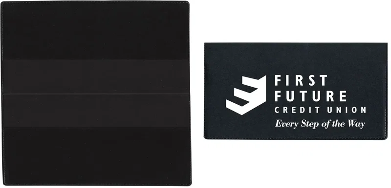 Logo Branded Checkbook Cover — view 2