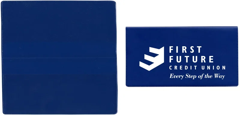 Logo Branded Checkbook Cover — view 3