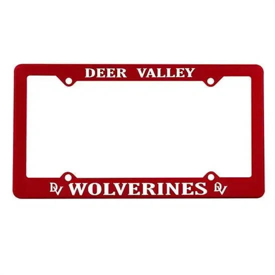 Economy License Plate Frame — view 2