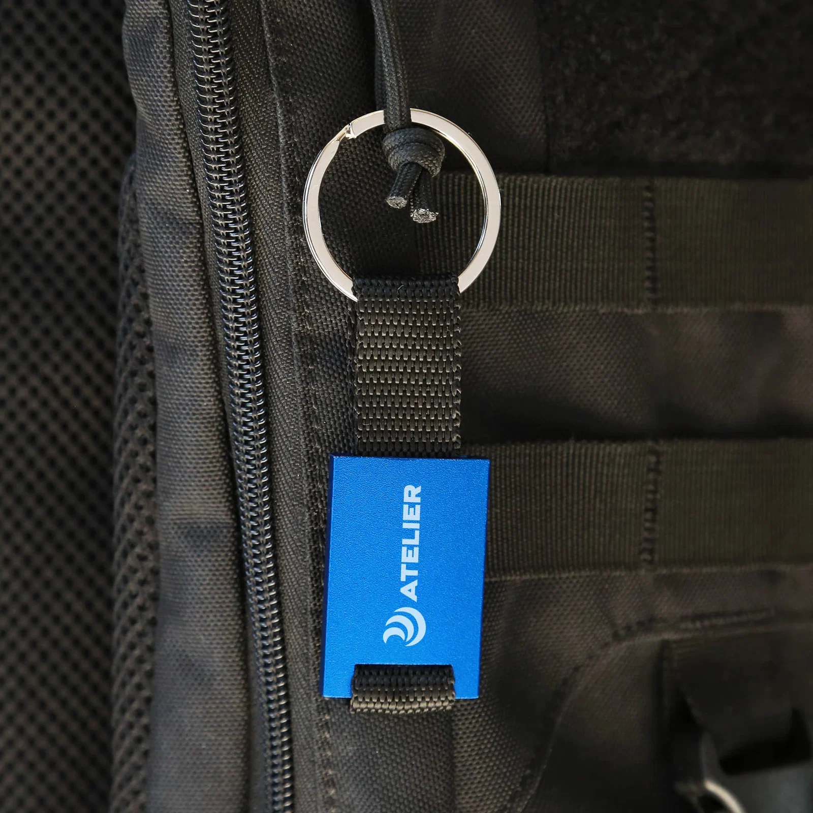Edge Aluminum Key Ring — view 3