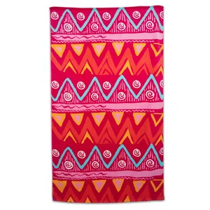 40 x 70 Inch Fiber Reactive Beach Towel, 100% Cotton