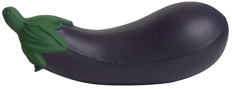 Imprinted Eggplant Stress Reliever — view 4