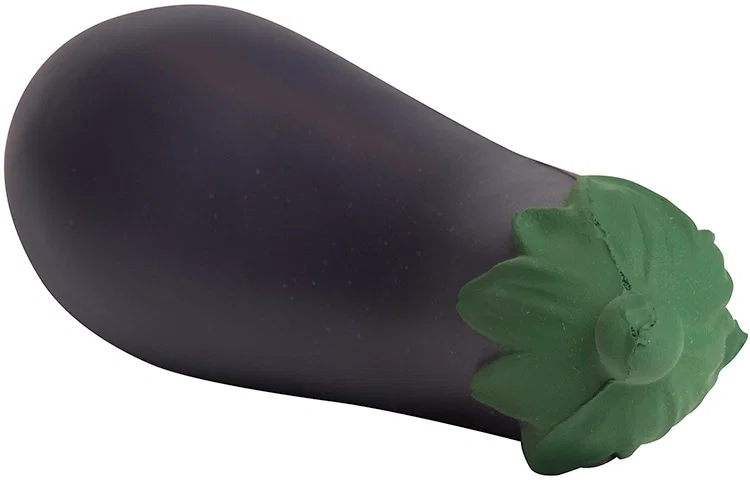 Imprinted Eggplant Stress Reliever — view 5