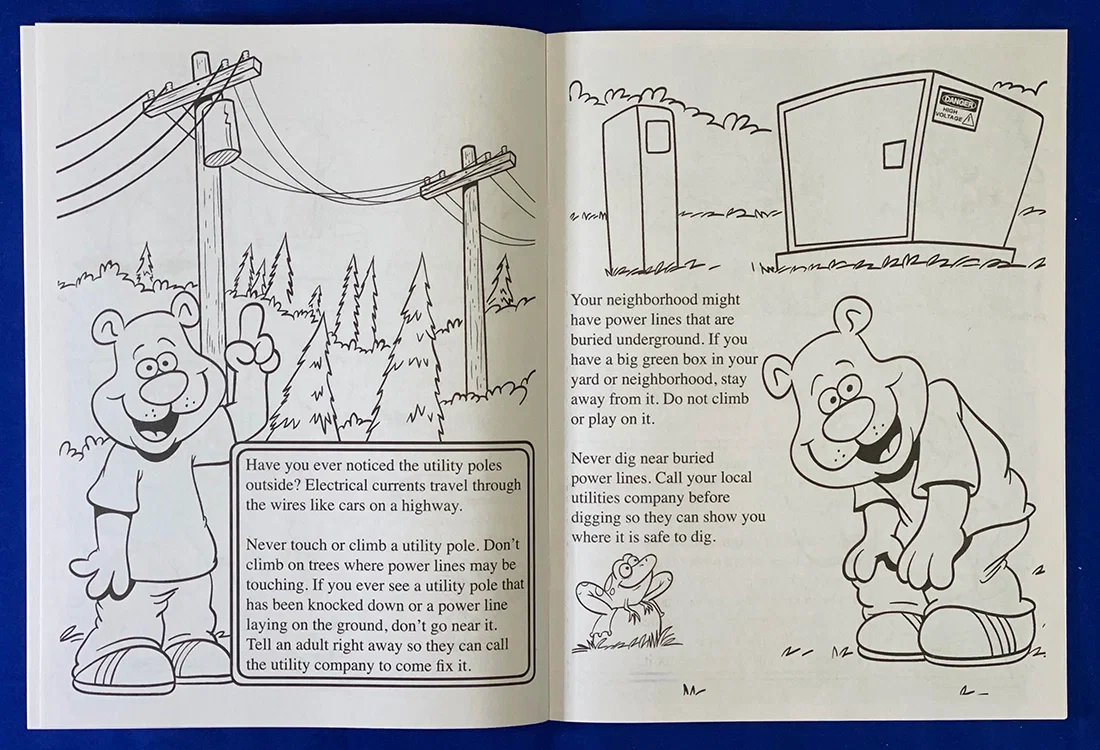 Electric & Utility Safety Coloring Book — view 4