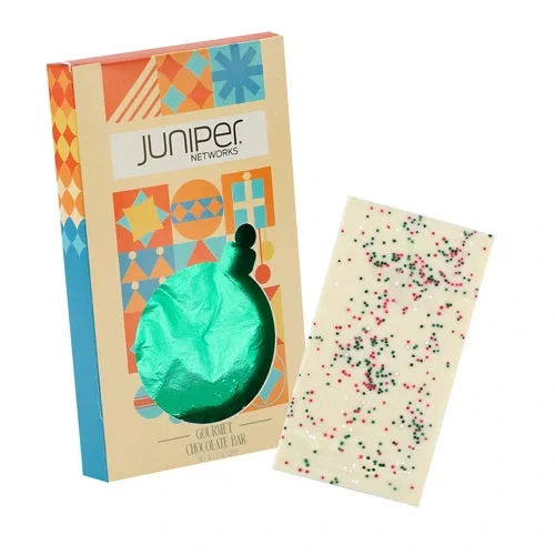 Elegant 1 oz Belgian Chocolate Gift Box — view 10