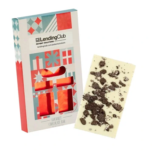 Elegant 1 oz Belgian Chocolate Gift Box — view 5