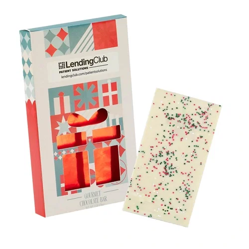 Elegant 1 oz Belgian Chocolate Gift Box — view 6