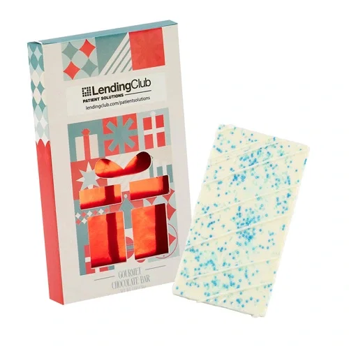 Elegant 1 oz Belgian Chocolate Gift Box — view 7