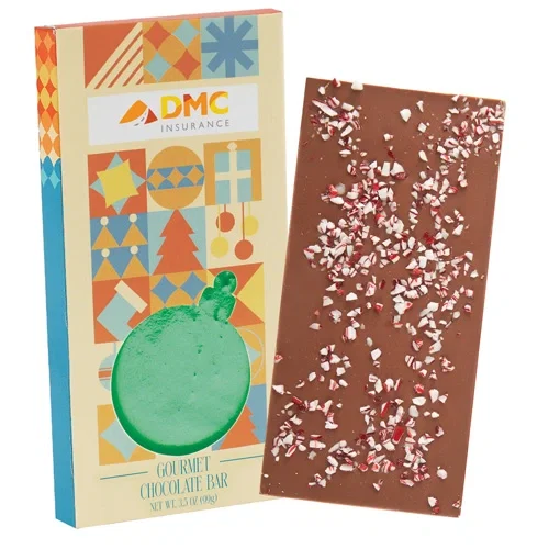 Elegant 3.5 oz Belgian Chocolate Gift Box — view 12