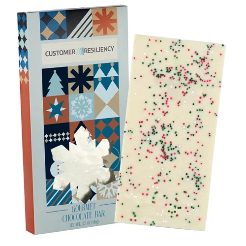 Elegant 3.5 oz Belgian Chocolate Gift Box — view 2