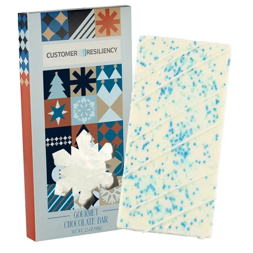 Elegant 3.5 oz Belgian Chocolate Gift Box — view 3