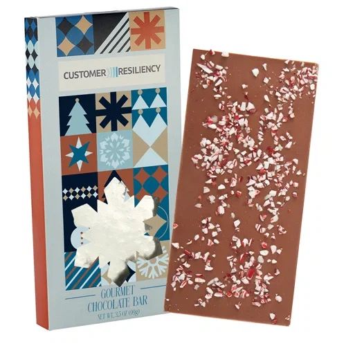 Elegant 3.5 oz Belgian Chocolate Gift Box — view 4