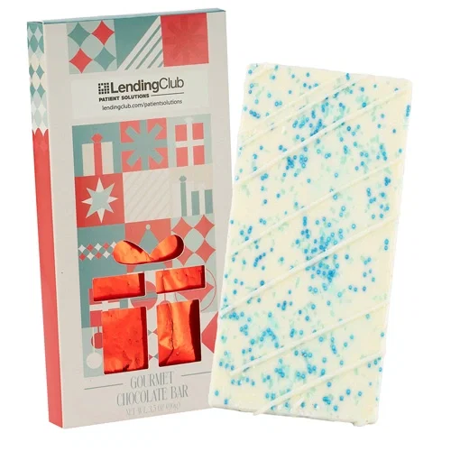 Elegant 3.5 oz Belgian Chocolate Gift Box — view 7