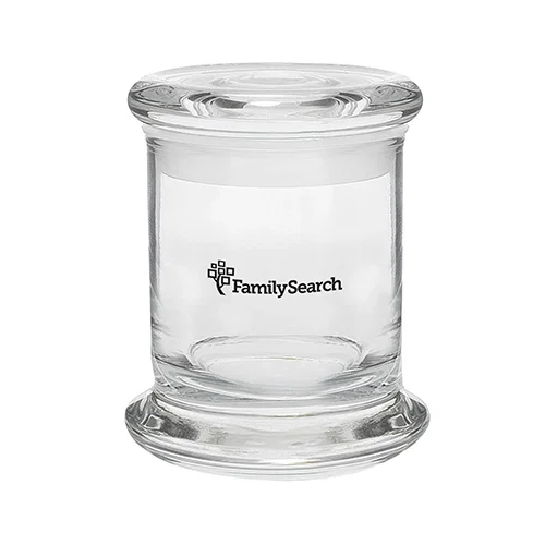 Elegant Glass Status Jar with Clear Finish