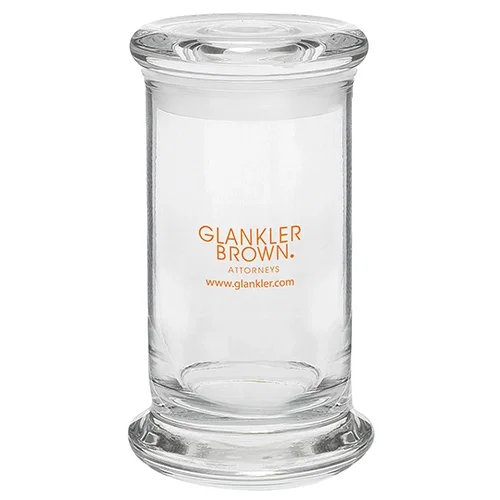Elegant Glass Status Jar with Clear Finish — view 15