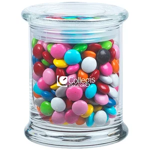 Elegant Glass Status Jar with Clear Finish