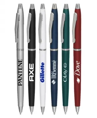 Elegant Gold Twist-Action Peninsula Ballpoint Pen — view 2