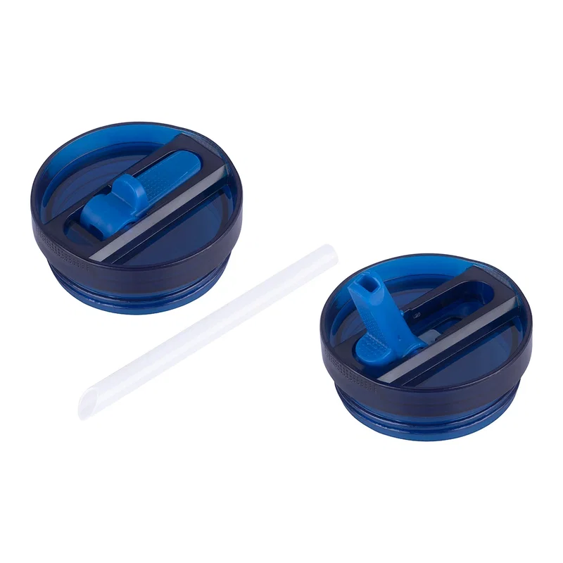 Top-down view of the Elgin Travel Tumbler's open lid and spout