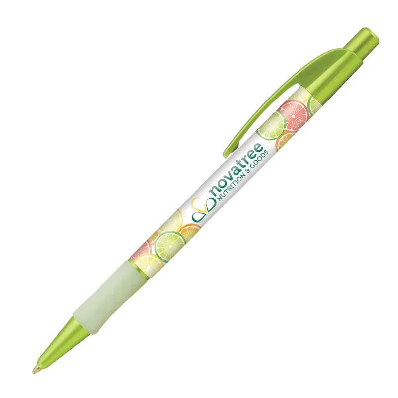 Imprinted Elite Slim Frost Pen (Black or Blue Ink) — view 6