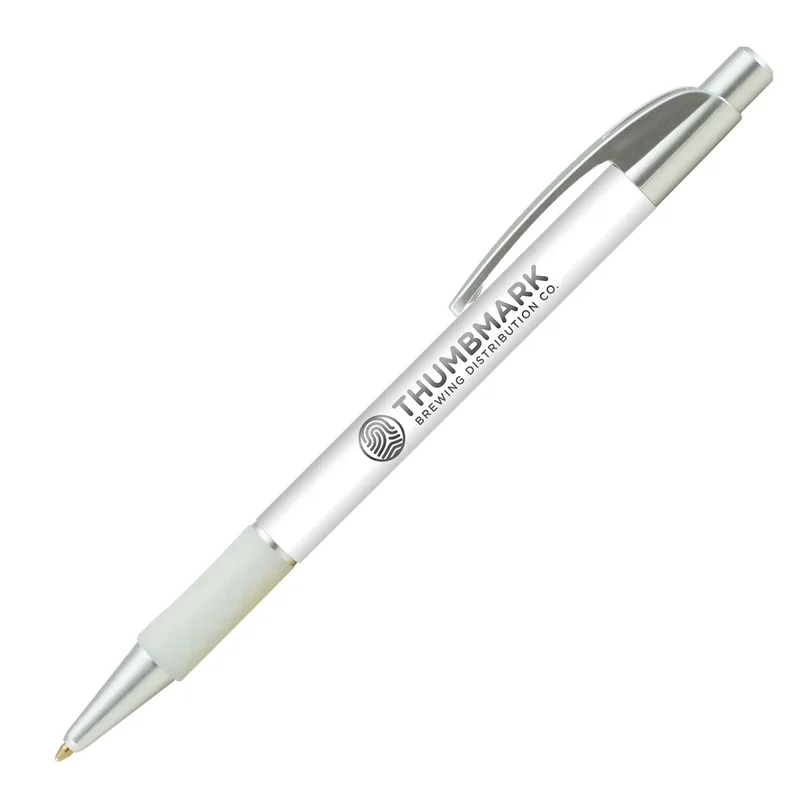 Imprinted Elite Slim Frost Pen (Black or Blue Ink) — view 9