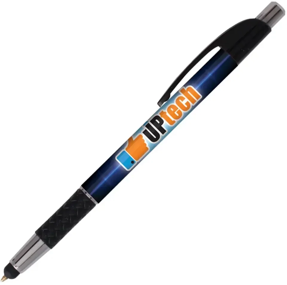 Custom Elite Slim w/ Stylus Click Pen (Black or Blue Ink) — view 13
